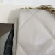 Fake Medium 19 Denim Fabric Tweed Flap Bag AS1160 Replica
