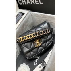 Fake 19 Waist Bag AS1163 Black Replica