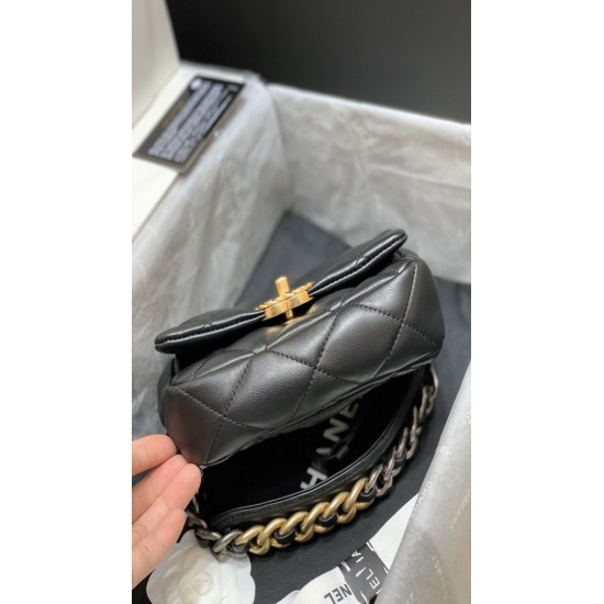 Fake 19 Waist Bag AS1163 Black Replica