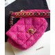 Replica 19 Wool Waist Bag AS1163 Peachblow