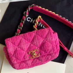 Replica 19 Wool Waist Bag AS1163 Peachblow