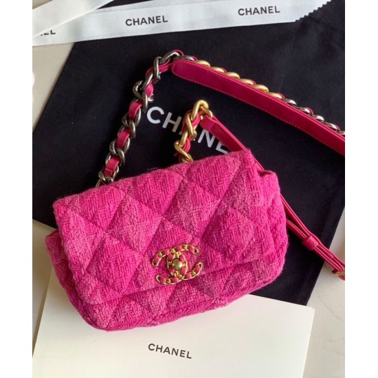 Replica 19 Wool Waist Bag AS1163 Peachblow