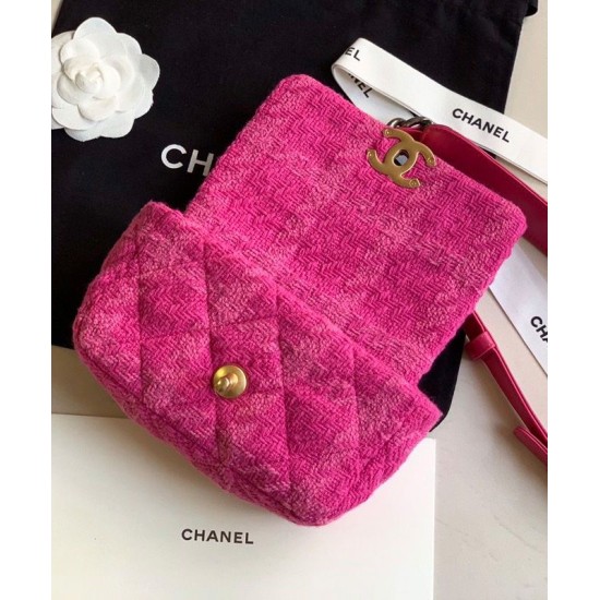Replica 19 Wool Waist Bag AS1163 Peachblow