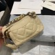 Replica 19 Wool Tweed Waist Bag AS1163 Apricot