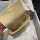 Replica 19 Wool Tweed Waist Bag AS1163 Apricot