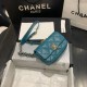 Fake 19 Wool Tweed Waist Bag AS1163 Blue Replica