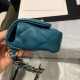 Fake 19 Wool Tweed Waist Bag AS1163 Blue Replica