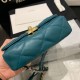 Fake 19 Wool Tweed Waist Bag AS1163 Blue Replica