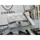 Fake Logo Pearl Chain Bag AS1610 White Replica