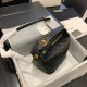 Fake Small Lambskin Hobo Bag AS1745 AS1746 Black Replica