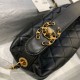Fake Small Lambskin Hobo Bag AS1745 AS1746 Black Replica