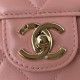 Replica Small Flap Bag With Top Handle AS2680 Pink