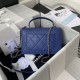 Replica Small Flap Bag With Top Handle AS2680 Blue