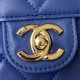 Replica Small Flap Bag With Top Handle AS2680 Blue