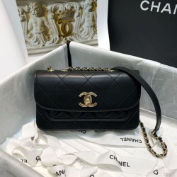 Replica Chain Wallet AS2742 Black