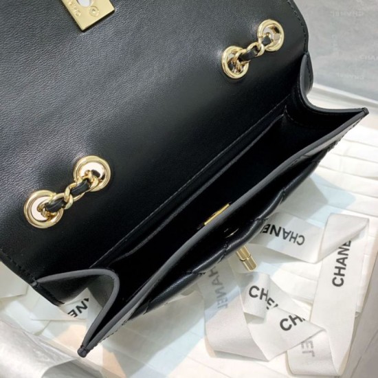 Replica Chain Wallet AS2742 Black