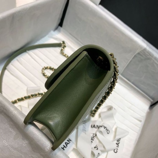Fake Chain Wallet AS2742 Green Replica