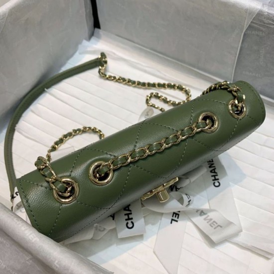 Fake Chain Wallet AS2742 Green Replica