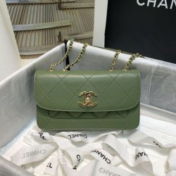 Fake Chain Wallet AS2742 Green Replica