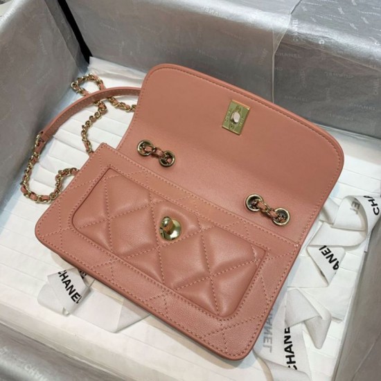 Replica Chain Wallet AS2742 Pink