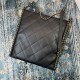 Fake Calfskin Shopping Bag AS2973 Black Replica