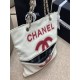 Fake Zipped Shopping Bag White Replica
