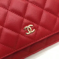 Replica WOC Classic Quilted A15206 Red