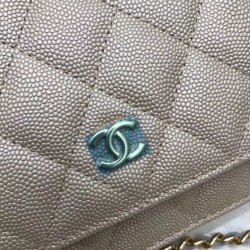Replica WOC Classic Quilted A15206 Apricot