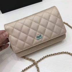 Replica WOC Classic Quilted A15206 Apricot