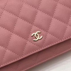 Replica WOC Classic Quilted A15206 Pink
