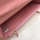 Fake WOC Classic Quilted A15206 Pink Replica Replica WOC Classic Quilted A15206 Pink