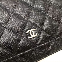 Replica WOC Classic Quilted A15206 Black