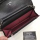 Replica WOC Classic Quilted A15206 Black Replica WOC Classic Quilted A15206 Black