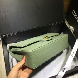 Fake Medium Chevron Grain Embossed Calfskin Bag A01112 Light Green Replica Replica Medium Chevron Grain Embossed Calfskin Bag A01112 Light Green