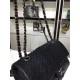 Replica Python Classic Flap Bag A1112 Black