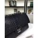 Replica Python Classic Flap Bag A1112 Black