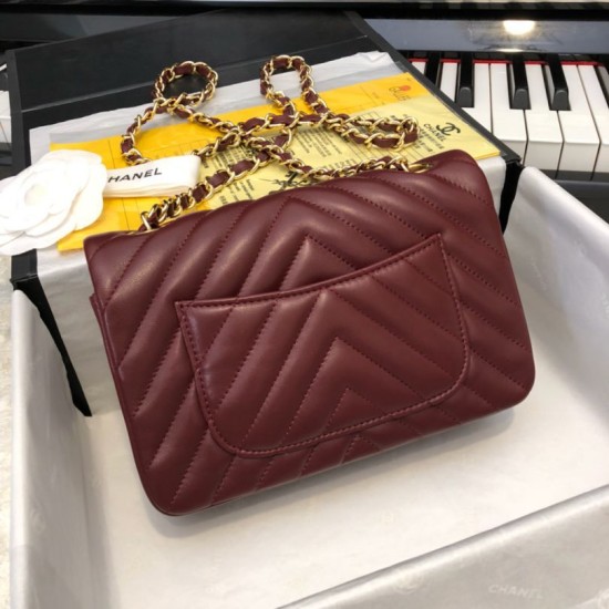 Replica Classic Flap Bag A1116 Claret