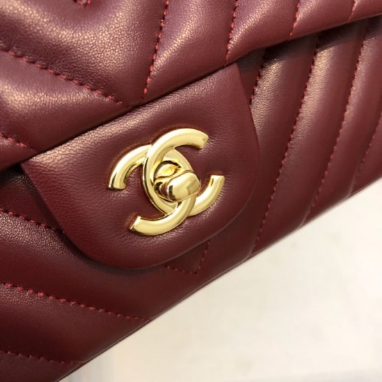 Replica Classic Flap Bag A1116 Claret