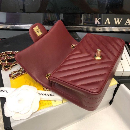 Replica Classic Flap Bag A1116 Claret