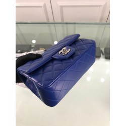 Replica Classic Flap Bag A1116 Dark Blue