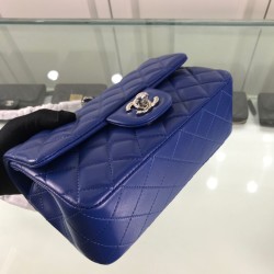 Replica Classic Flap Bag A1116 Dark Blue