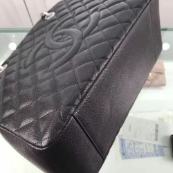 Replica GST Shopping Tote Bag Caviar Leather A50995 Black