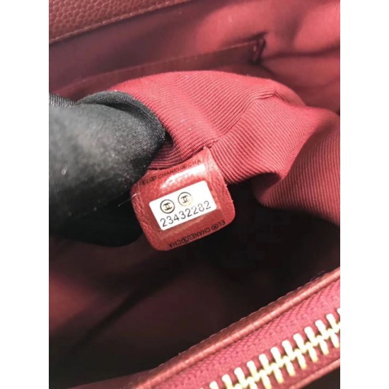 Replica GST Shopping Tote Bag Caviar Leather A50995 Claret Replica GST Shopping Tote Bag Caviar Leather A50995 Claret