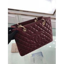Replica GST Shopping Tote Bag Caviar Leather A50995 Claret