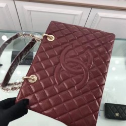 Replica GST Shopping Tote Bag Caviar Leather A50995 Claret