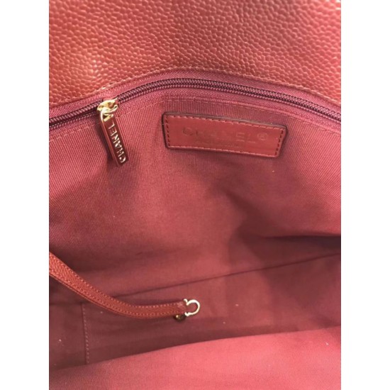 Replica GST Shopping Tote Bag Caviar Leather A50995 Claret Replica GST Shopping Tote Bag Caviar Leather A50995 Claret