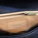 Fake Cowhide Flap Bag A57408 Black Replica