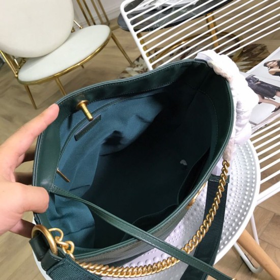 Replica CC Bucket Shopping Hobo Bag A57573 Green