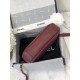 Replica Camera Case Calfskin &amp; Gold-Tone Metal A57659 Claret