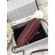 Replica Camera Case Calfskin &amp; Gold-Tone Metal A57659 Claret